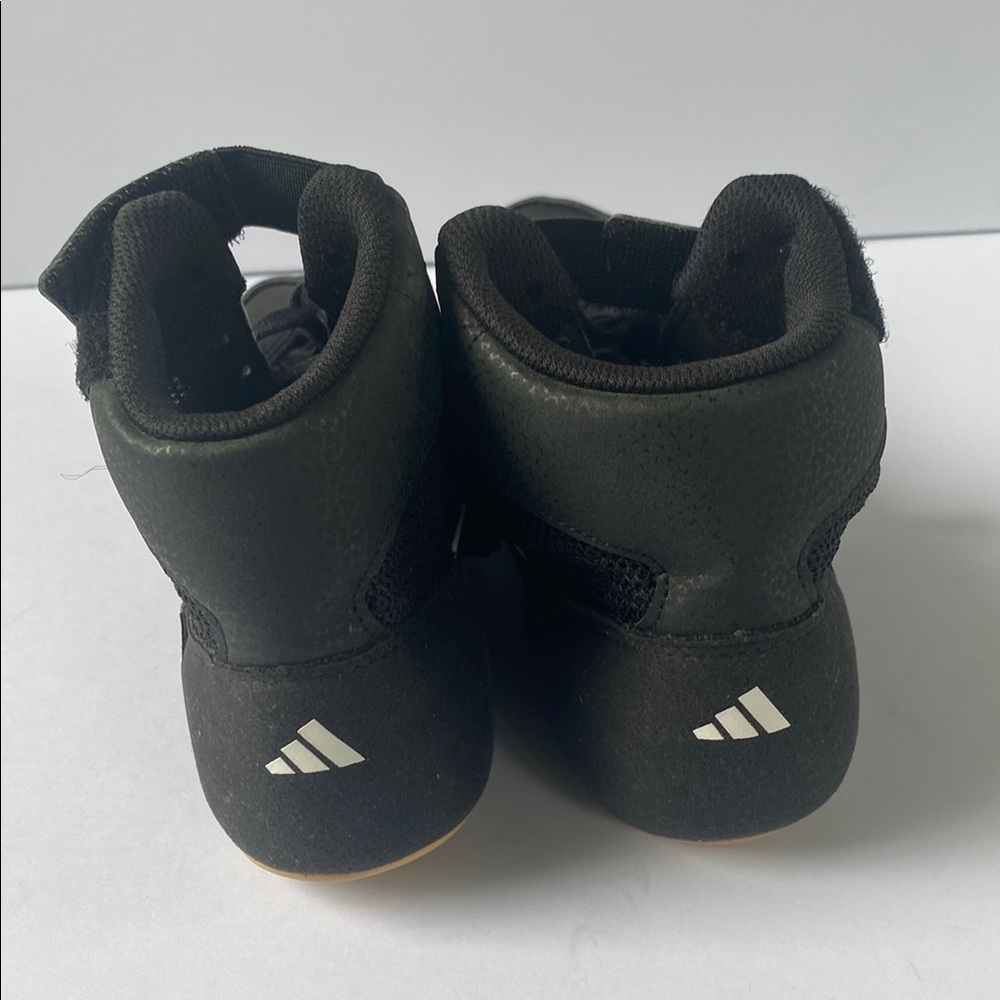 Black and White High-Top Sneakers - Picture 8 of 10